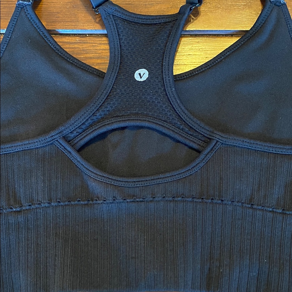 Velocity Black Racerback Sports Bra Size M/L - Picture 5 of 5